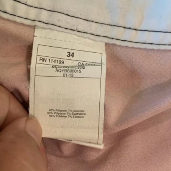 Quicksilver Surf Trunks Board Shorts Swim Shorts Size 34 - Picture 4 of 4